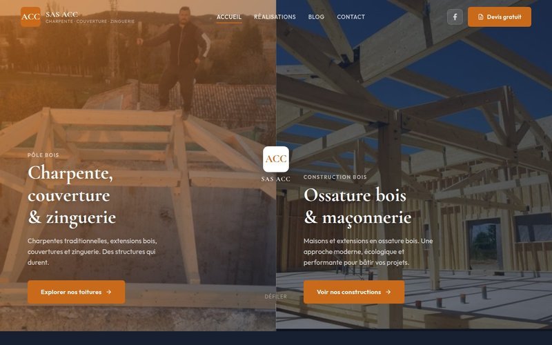 Site réalisé par Elimboo : SAS ACC