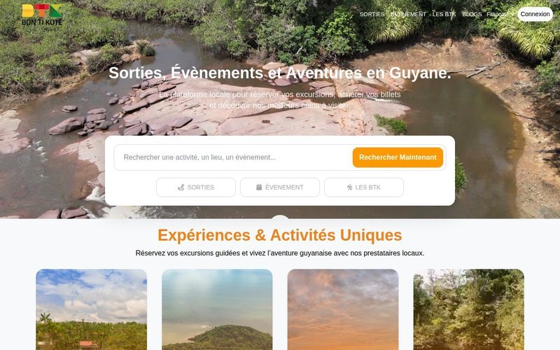 Site réalisé par Elimboo : Bon Ti Koté