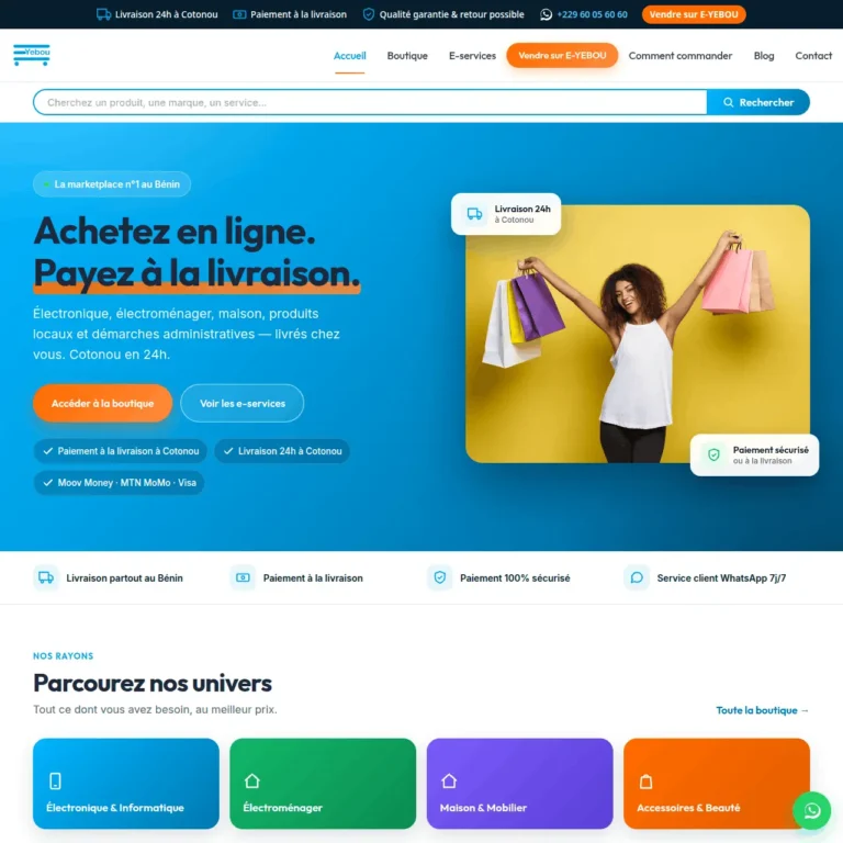 Site réalisé par Elimboo : E-Yebou